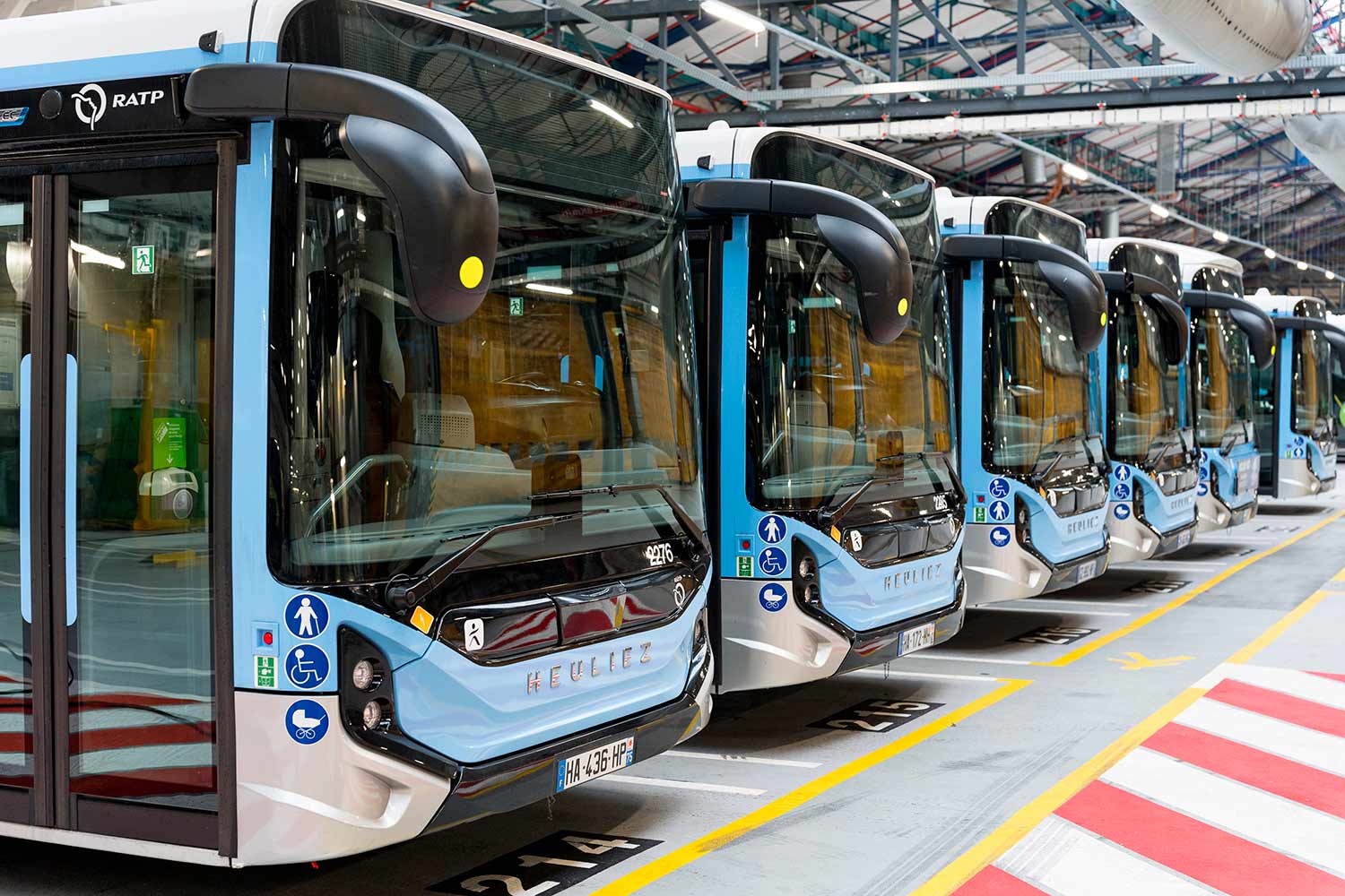 Investitionsplan für die Busdepots
